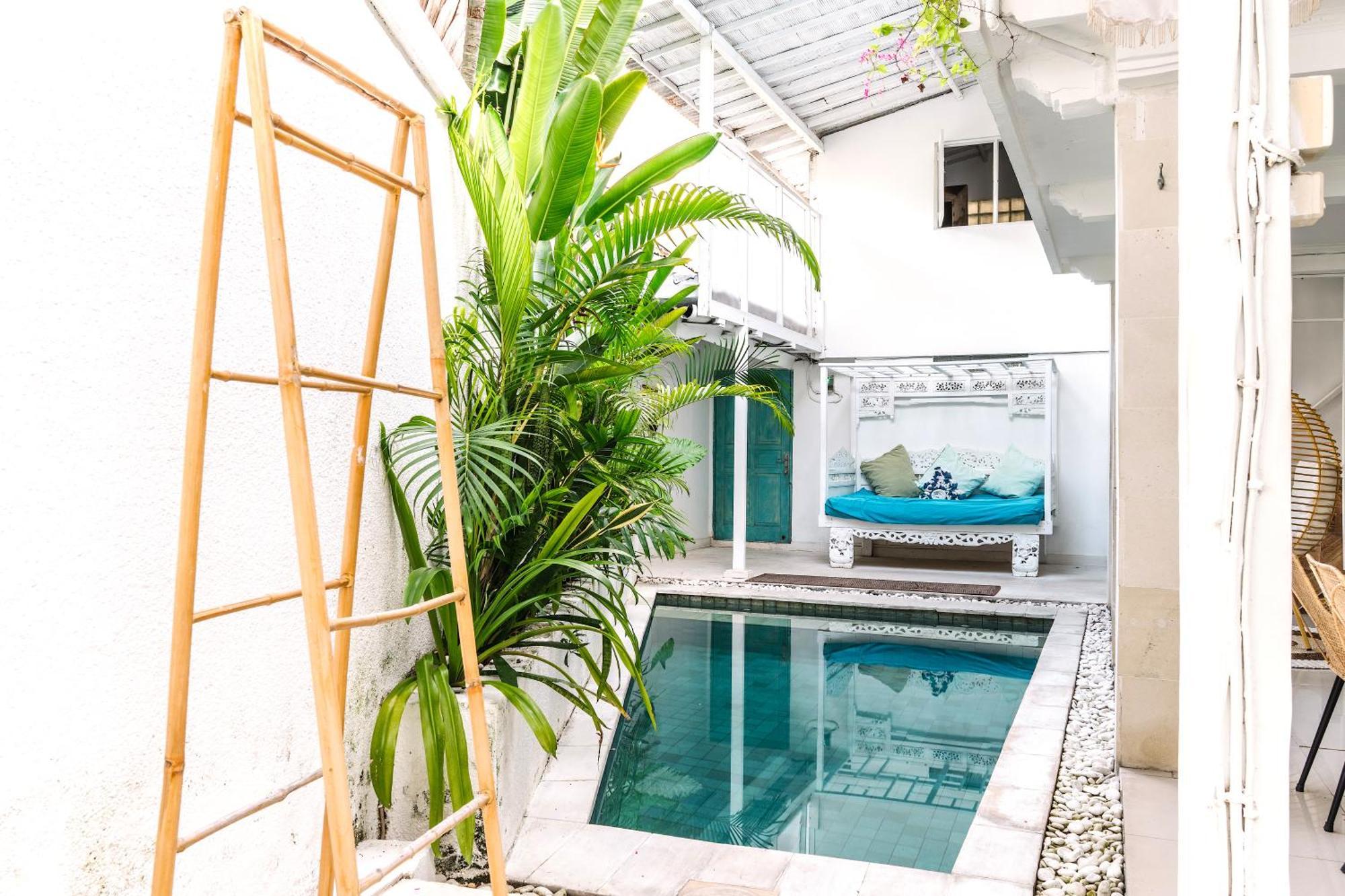 Renovated Mara Villa Double Six Beach スミニャック エクステリア 写真
